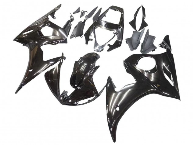 Carenagens Moto Yamaha YZF R6S 2006-2009 - Preto Brilhante