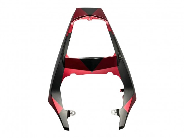 Carenagens Moto Yamaha YZF 600 R6 2005 - Preto Fosco Vermelho Geometric