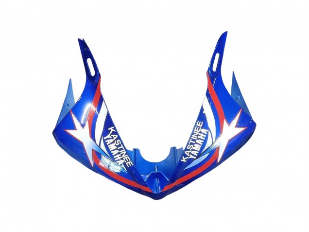 Carenagens Moto Yamaha YZF 600 R6 2005 - Azul Branco Vermelho Motul Michelin Fiat