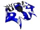 Carenagem Moto Yamaha YZF 600 R6 2005 - Azul Branco