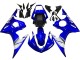 Carenagem Moto Yamaha YZF 600 R6 2005 - Azul Branco