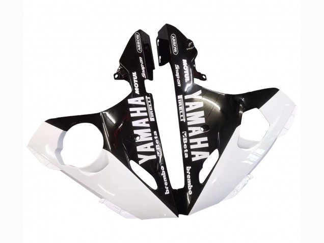 Carenagens Moto Yamaha YZF 600 R6 2005 - Branco Preto