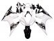 Carenagens Moto Yamaha YZF 600 R6 2005 - Branco Preto