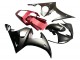 Carenagem Moto Yamaha YZF 600 R6 2005 - Preto Fosco Vermelho