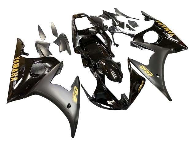 Carenagem Moto Yamaha YZF 600 R6 2005 - Preto Ouro