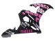 Carenagens Moto Yamaha YZF 600 R6 2005 - Preto Rosa Amarelo Repsol 46