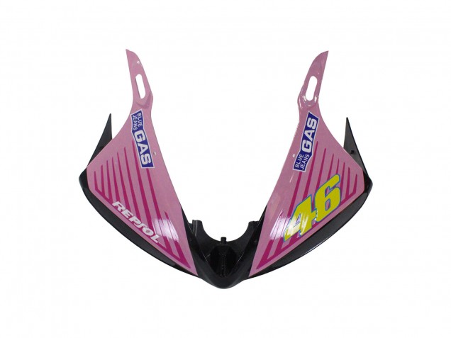 Carenagens Moto Yamaha YZF 600 R6 2005 - Preto Rosa Amarelo Repsol 46