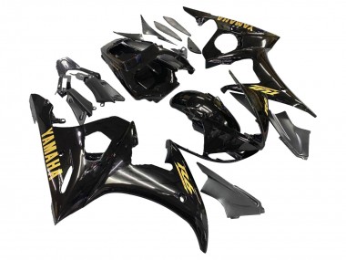 Carenagens Moto Yamaha YZF 600 R6 2005 - Preto Ouro