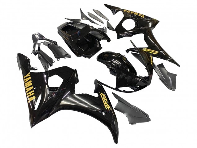 Carenagens Moto Yamaha YZF 600 R6 2005 - Preto Ouro