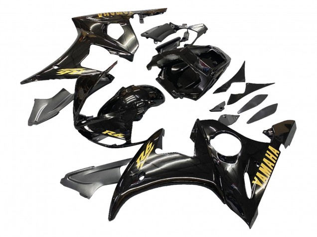 Carenagens Moto Yamaha YZF 600 R6 2005 - Preto Ouro