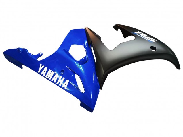 Carenagens Moto Yamaha YZF 600 R6 2005 - Azul Preto Fosco