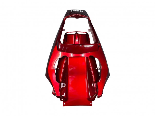 Kits Carenagem Moto Yamaha YZF 600 R6 2005 - Vermelho Preto Fosco