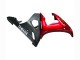 Kits Carenagem Moto Yamaha YZF 600 R6 2005 - Vermelho Preto Fosco