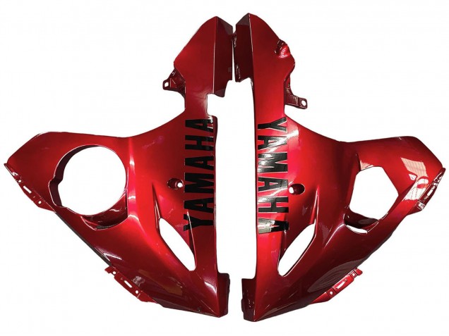 Carenagem Moto Yamaha YZF 600 R6 2005 - Vermelho Preto Fosco