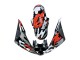 Carenagens Moto Yamaha YZF 600 R6 2005 - Preto Vermelho Cinzento Camouflage