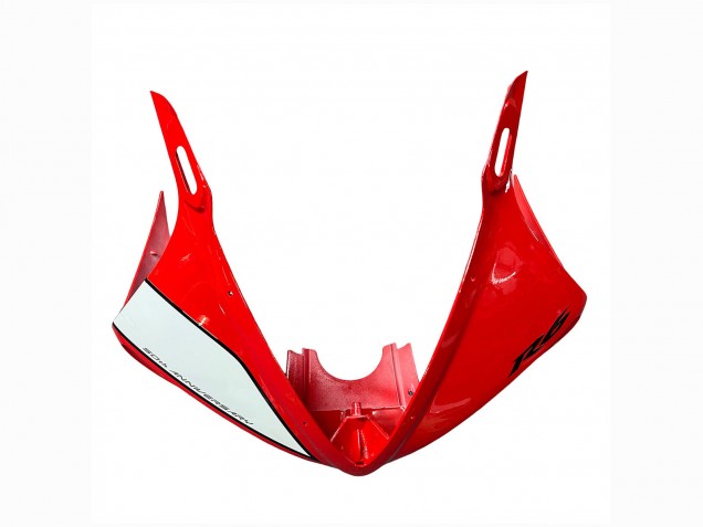 Carenagens Moto Yamaha YZF 600 R6 2005 - Branco Vermelho Preto Brilhante