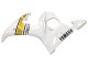 Carenagens Moto Yamaha YZF 600 R6 2005 - Branco Ouro Preto