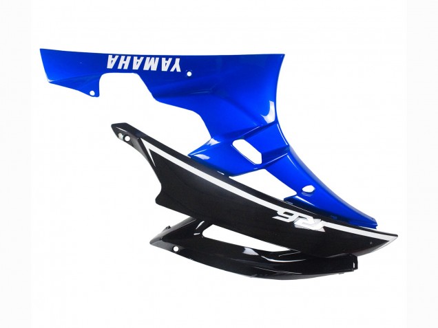 Carenagens Moto Yamaha YZF 600 R6 2006-2007 - Azul Preto Brilhante