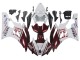Carenagens Moto Yamaha YZF 600 R6 2006-2007 - Branco Vermelho Castanho Fiat Acer Yamalube