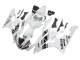 Carenagens Moto Yamaha YZF 600 R6 2006-2007 - Branco Preto Brilhante Motul Michelin