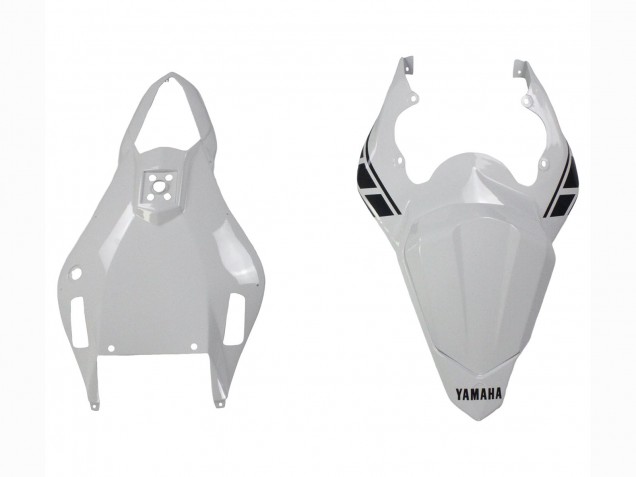 Carenagens Moto Yamaha YZF 600 R6 2006-2007 - Branco Preto Brilhante Motul Michelin