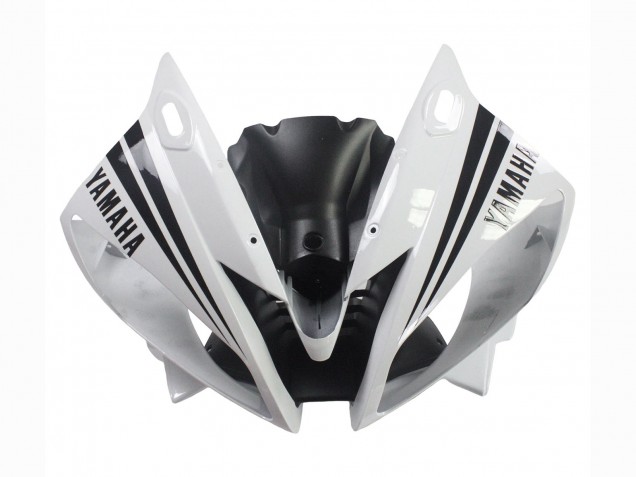 Carenagens Moto Yamaha YZF 600 R6 2006-2007 - Branco Preto Brilhante Motul Michelin