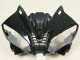 Carenagens Moto Yamaha YZF 600 R6 2006-2007 - Preto Brilhante Preto Fosco Branco Motul Michelin