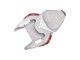 Carenagens Moto Yamaha YZF 600 R6 2006-2007 - Branco Vermelho Preto Motul