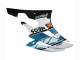 Carenagens Moto Yamaha YZF 600 R6 2006-2007 - Branco Azul Preto Semakin Didepan ENEOS