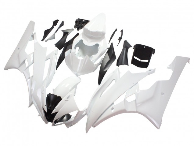 Carenagens Moto Yamaha YZF 600 R6 2006-2007 - Branco