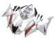 Carenagens Moto Yamaha YZF 600 R6 2008-2016 - Branco Vermelho