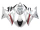 Carenagens Moto Yamaha YZF 600 R6 2008-2016 - Branco Vermelho