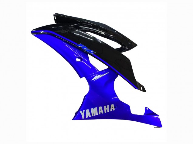 Carenagens Moto Yamaha YZF 600 R6 2008-2016 - Azul Preto Brilhante