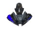 Carenagens Moto Yamaha YZF 600 R6 2008-2016 - Azul Preto Brilhante
