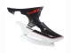 Carenagens Moto Yamaha YZF 600 R6 2008-2016 - Branco Preto Fosco Vermelho Decalques