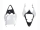 Carenagens Moto Yamaha YZF 600 R6 2008-2016 - Branco Preto Fosco Vermelho Decalques