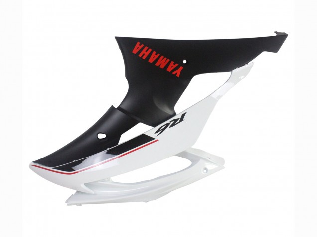 Carenagens Moto Yamaha YZF 600 R6 2008-2016 - Branco Preto Fosco Vermelho Decalques
