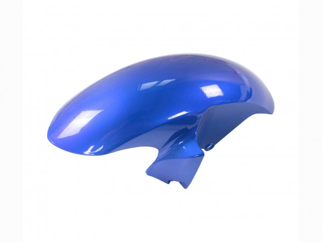 Carenagens Moto Yamaha YZF 600 R6 2008-2016 - Branco Azul Preto Brilhante