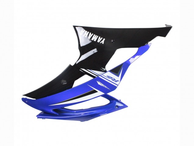 Carenagens Moto Yamaha YZF 600 R6 2008-2016 - Branco Azul Preto Brilhante