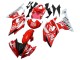 Carenagens Moto Yamaha YZF 600 R6 2008-2016 - Branco Vermelho Preto Fiat Acer