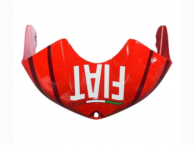 Carenagens Moto Yamaha YZF 600 R6 2008-2016 - Branco Vermelho Preto Fiat Acer