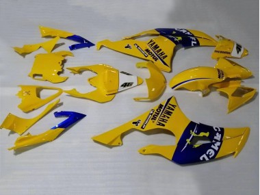 Carenagens Moto Yamaha YZF 600 R6 2008-2016 - Amarelo Azul Camelo Motul Michelin