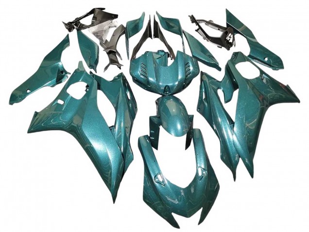 Carenagens Moto Yamaha YZF 600 R6 2008-2016 - Azul-água Pérola