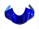 Carenagens Moto Yamaha YZF 600 R6 2017-2023 - Azul Preto Fosco