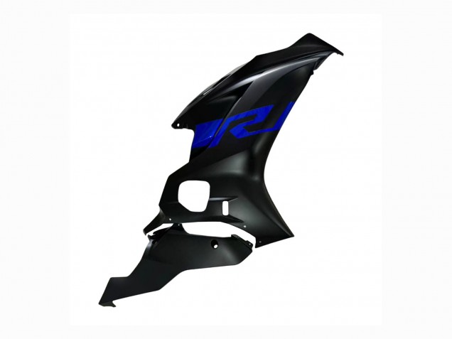 Carenagens Moto Yamaha YZF 600 R6 2017-2023 - Azul Preto Fosco