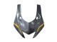 Carenagens Moto Yamaha YZF 600 R6 2017-2023 - Ouro Preto Fibra de Carbono