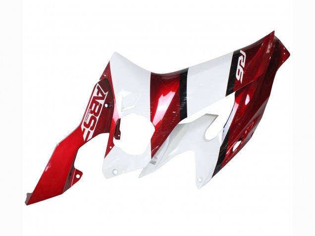 Carenagens Moto Yamaha YZF 600 R6 2017-2023 - Branco Vermelho Preto