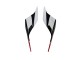 Carenagens Moto Yamaha YZF 600 R6 2017-2023 - Branco Vermelho Preto Semakin Didepan