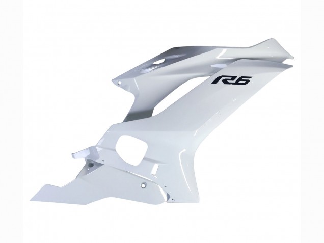 Carenagens Moto Yamaha YZF 600 R6 2017-2023 - Branco