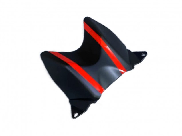 Carenagens Moto Honda CBR250RR 2011-2015 - Preto Fosco Vermelho Listra